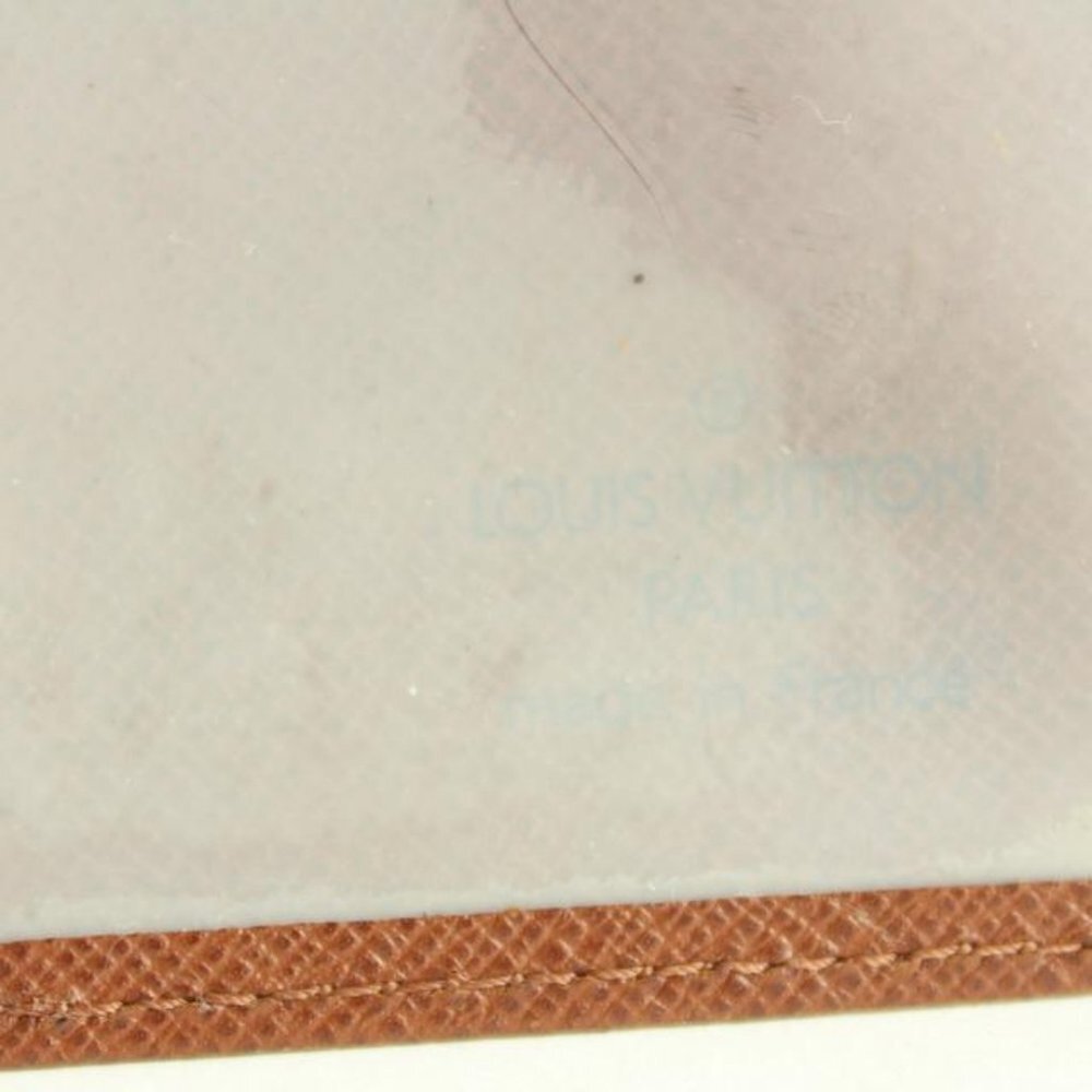Louis Vuitton Brown Taiga Leather Card Holder ID